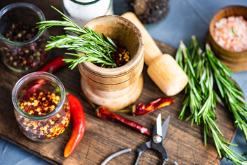 Organic food concept