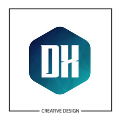 Initial Letter DX Logo Template Design Vector Illustration