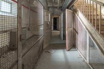 Abandoned Prison Urban Exploring Staff Entrance