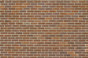 Grungy vintage brown brick wall abstract background