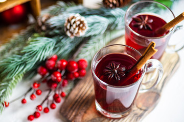 Christmas mulled wine
