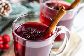 Christmas mulled wine