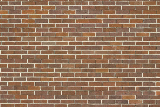 Fototapeta Grungy vintage brown brick wall abstract background
