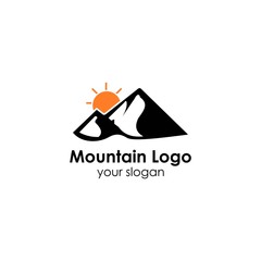 mountain logo template