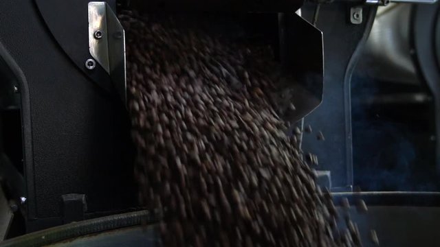 a time to coffee roaster, colling down coffee bean after roaster.