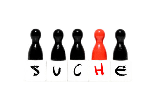 Suche Symbol mit Spielfiguren