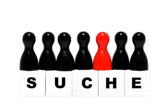 Suche Symbol mit Spielfiguren