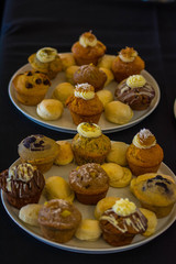 Muffins and scones ready for High Tea