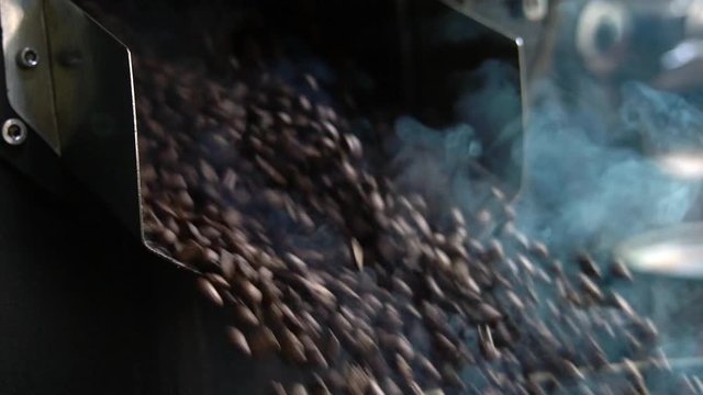 a time to coffee roaster, colling down coffee bean after roaster.