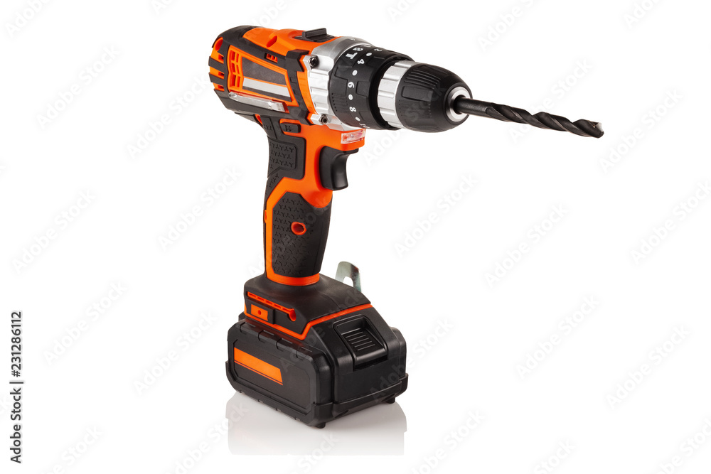 Wall mural cordless drill screwdriver