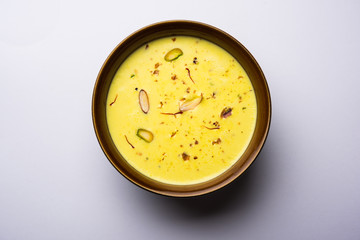 Basundi Or Rabri is an Indian sweet popular in Gujarat and Maharashtra. It is a sweetened condensed...