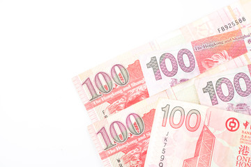 100 dollar is the national currency of Hong Kong