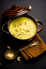 Basundi Or Rabri is an Indian sweet popular in Gujarat and Maharashtra. It is a sweetened condensed...