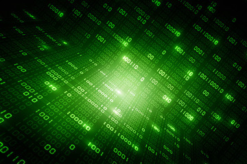 2D Digital Abstract Business Networking background