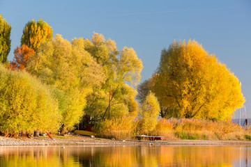 Herbstnachmittag am Bodensee in Allensbach