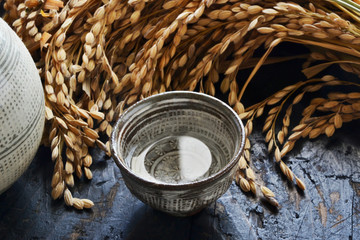 新米と新酒を楽しむ