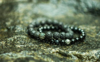 Men's bracelets on hand