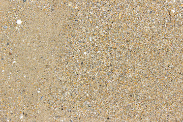 Beach sand close up surface texture horizontal backdrop