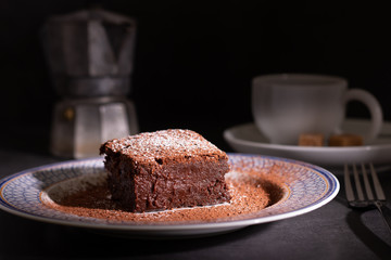 Homemade brownie