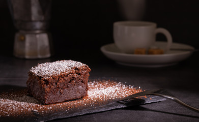Homemade brownie