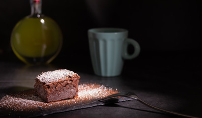 Homemade brownie
