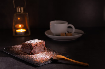 Homemade brownie