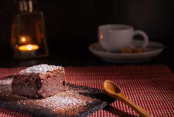 Homemade brownie