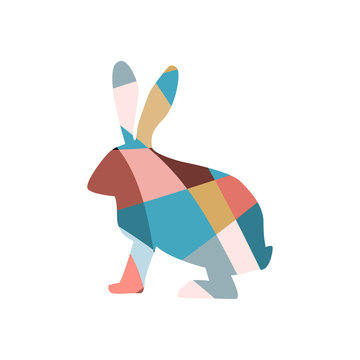 mosaic rabbit
