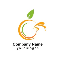 fruit logo template