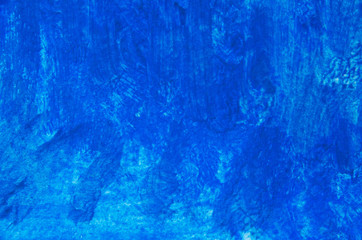 Blue abstract background in watercolor style