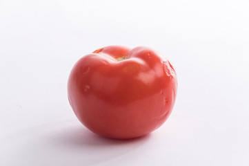 Ripe mashed tomato