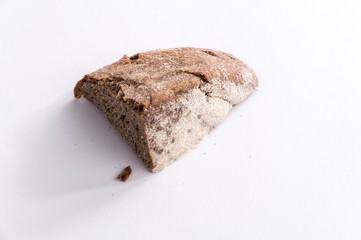 Crust of black bread