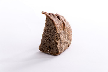 Crust of black bread