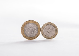 Confrontation of coins