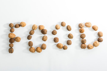 Walnut food word