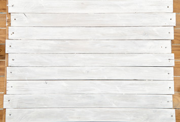Obraz premium White wood texture background
