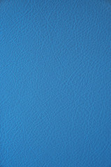 Blue leather texture or background