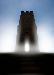 St. Michael's Tower on Glastonbury Tor © Andrew