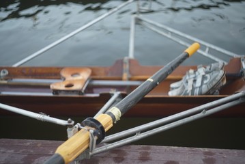 Details of boat for rowing