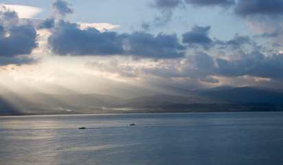 Sonnenaufgang über Korsika