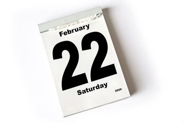 22. February 2020