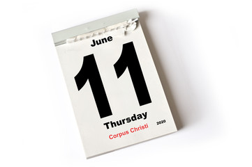 11. June 2020 Corpus Christi