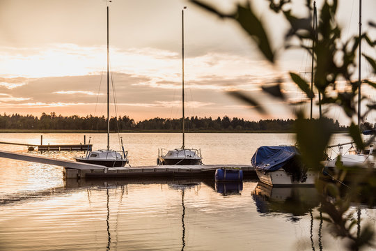 Sonnenuntergang am See