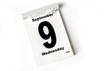 9. September 2020