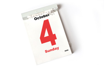 4. October 2020