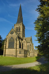 Fototapeta na wymiar churches in England