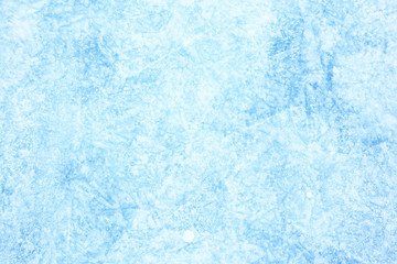 Blue background of Ice texture