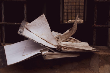 viejos libros de fabrica