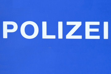 Polizeischild