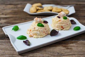 potato salad with mayonnaise